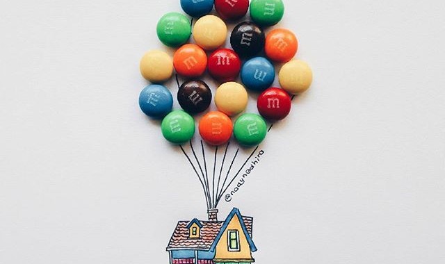 当童年的零食都变成小涂鸦开始卖萌