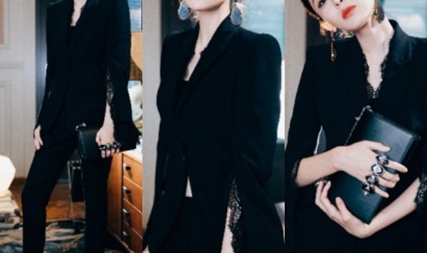 娜扎演绎Alexander McQueen 2019年早春系列