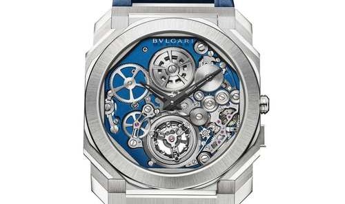 BVLGARI OCTO FINISSIMO镂空计时陀飞轮自动上链腕表