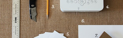 手工DIY袖珍旅行相册盒