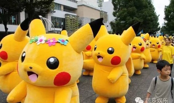 上千只皮卡丘大游行,简直是萌遍天下无敌手!