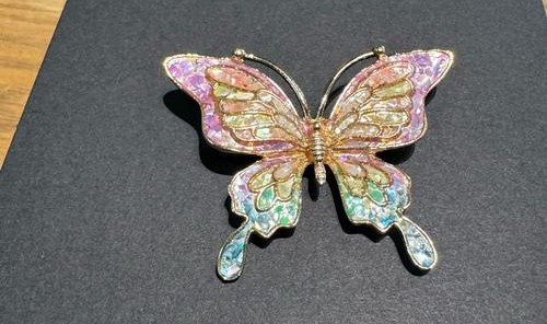 看着这些高级珠宝上的蝴蝶,我就知道我的少女心还在!