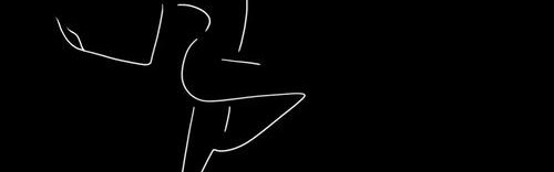 寥寥数笔，就把女人最完美的轮廓勾勒