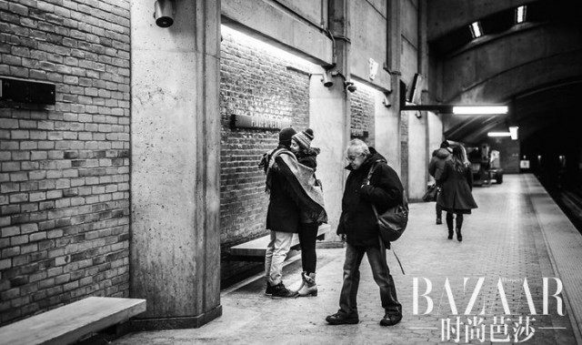 黑白照片,诠释法国街头随处可见的浪漫