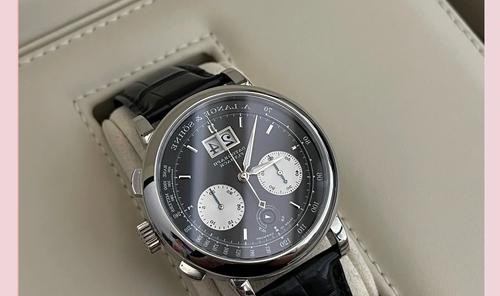 简洁实用的商务之选——朗格Saxonia系列 Dual Time两地时腕