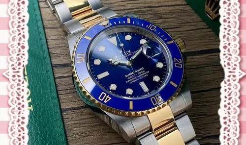 腕表先生评测：劳力士间金蓝水鬼真假对比评测