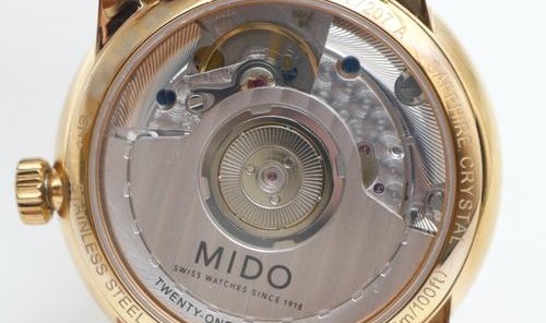 瑞士美度表贝伦赛丽系列“晨夕”长动能真钻女士腕表