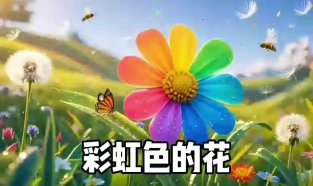 在童话的故事里，每个孩子都能遇见一道心灵彩虹