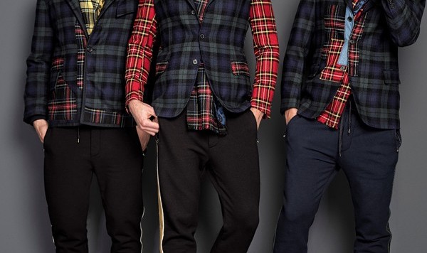 Ermanno Scervino 2018/19秋冬男装系列-挚爱“苏格兰格呢”