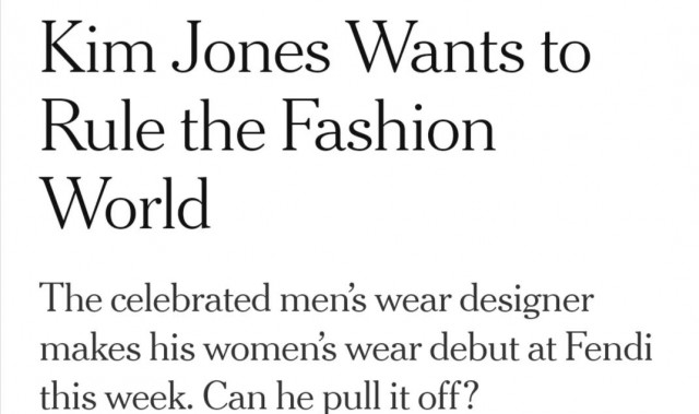FENDI第一场秀后，他能否成为当代老佛爷？
