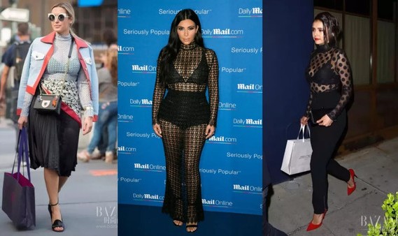 不冷不热穿什么？轮到透视装登场了！