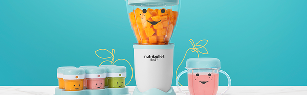 辅食新装备nutribullet BABY 宝妈省时好帮手 解锁带娃新姿势