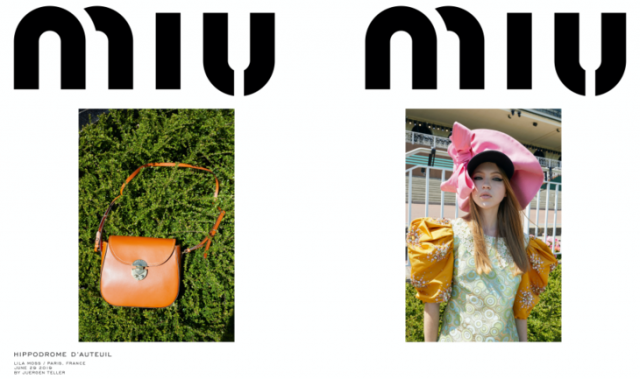 MIU MIU 2020早春系列广告大片 奥特伊赛马场