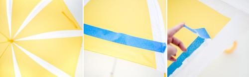 自己DIY不一样的雨伞