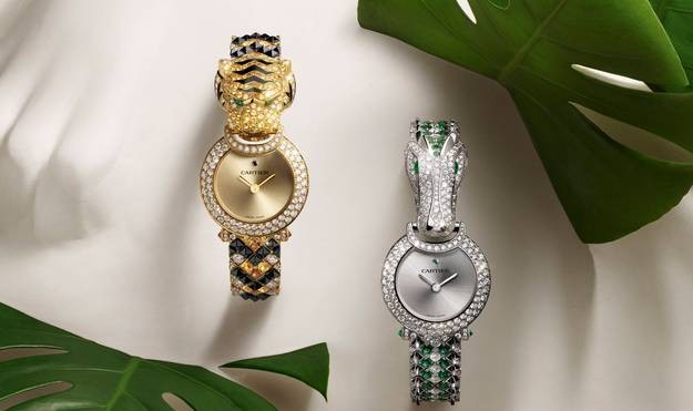 卡地亚推出新款珠宝腕表