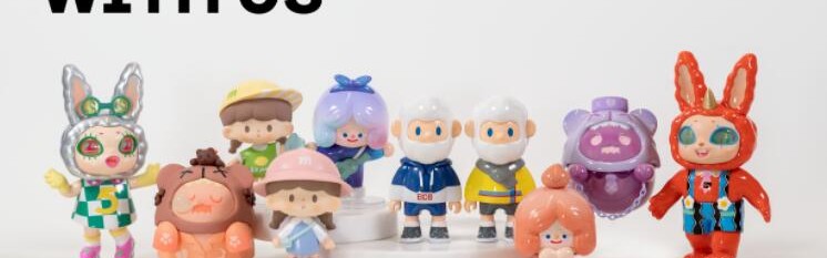 寻找独角兽Colour With Us全明星系列盲盒首发 定义潮玩全新风向标