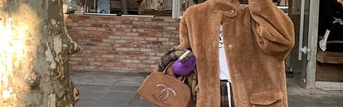 终于等到你!泰迪熊大衣适合任何身高体型,时髦保暖还能萌萌哒!