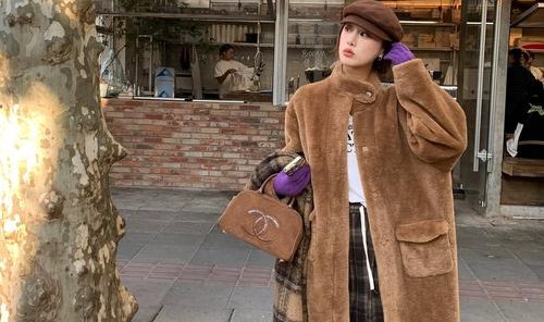 终于等到你!泰迪熊大衣适合任何身高体型,时髦保暖还能萌萌哒!