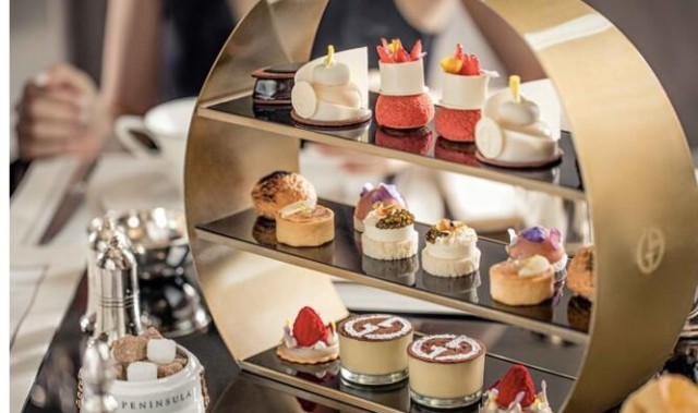 王府半岛酒店携手意大利品牌乔治・阿玛尼(Giorgio Armani) 打造主题下午茶