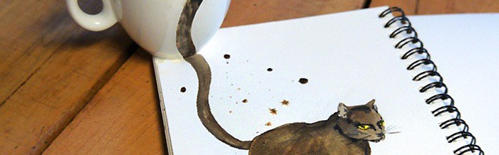 咖啡的另类创意,让猫咪来作伴