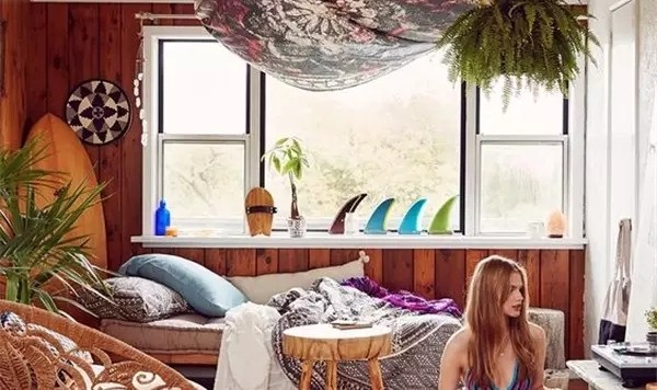 如果你觉得muji风太性冷淡，不如试试波西米亚风！