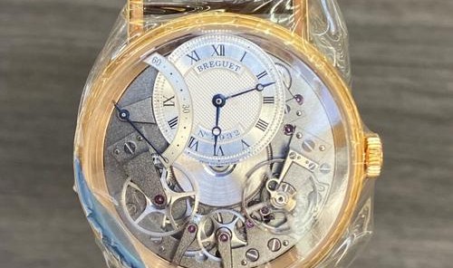 宝玑Tradition传世系列7097自动逆跳秒针腕表