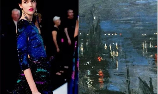 Armani Privé | 老爷子抢了莫奈的笔 带你在夜空下看彩虹