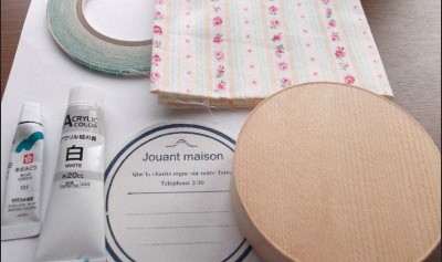 旧物改造：手工贴布改造废旧盒子