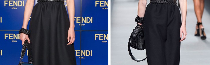 本周谁会穿 ｜ 刘雯皮裙美翻时装周，蔡依林终于穿对了！