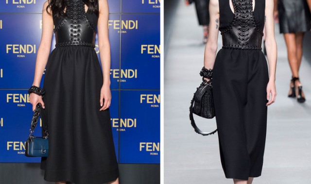 本周谁会穿 ｜ 刘雯皮裙美翻时装周，蔡依林终于穿对了！