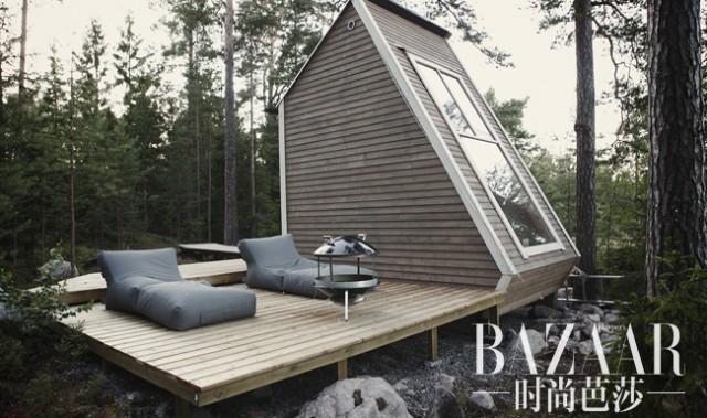 芬兰森林中的温馨小屋,舒适别致又环保