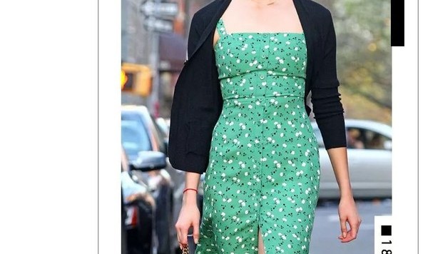 Karlie Kloss穿了条乡土气印花裙？但它是才是入夏的当红款【每日星范】