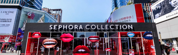 丝芙兰“集装箱”快闪店空降成都 全城“美到失控”