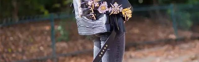 这个秋天有了皮夹克,我真是怎么穿都好看!