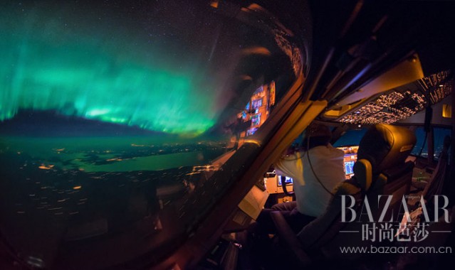 如果你是一位飞行员，才能看到如此美的天空