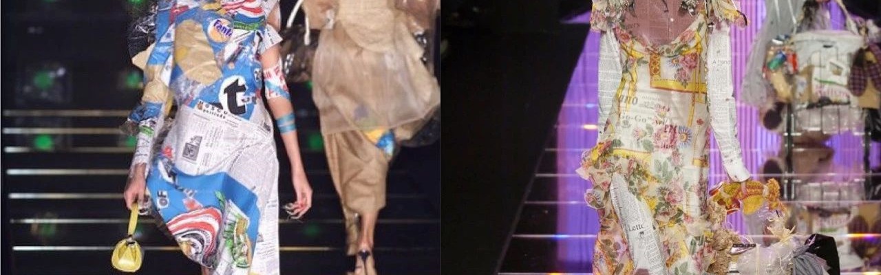 披上报纸印花，你就能轻松成为八卦头条的焦点