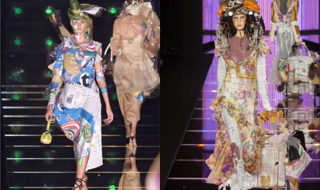 披上报纸印花,你就能轻松成为八卦头条的焦点