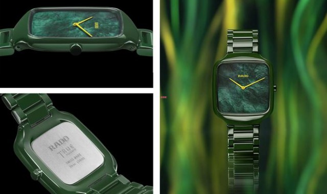 Rado瑞士雷达表绿色情人节腕表：绿色告白