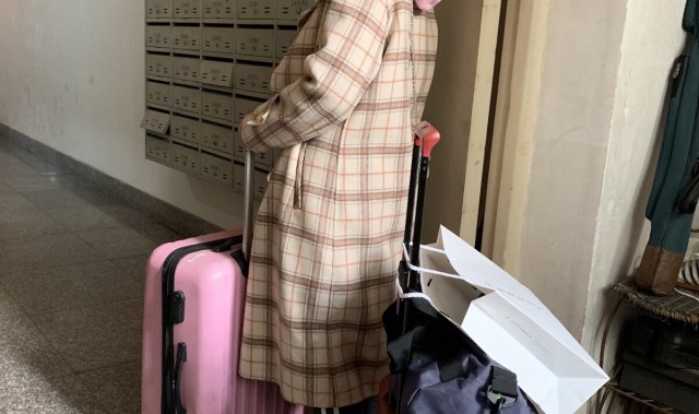 手拉行李箱的图片真实,空中行李箱硬壳比软壳更有弹性