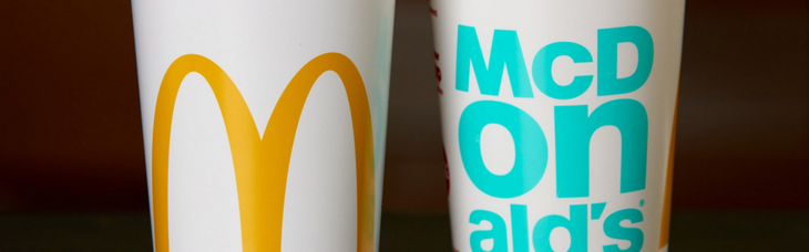 开玩笑?麦当劳也要走扁平极简风?