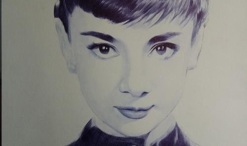 90后男孩花3个月,用圆珠笔画了幅改变他一生的画