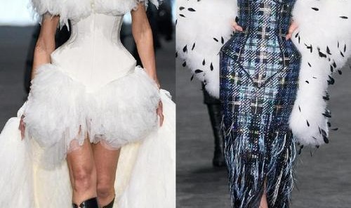 超模大咖示范圣诞季浮夸配饰