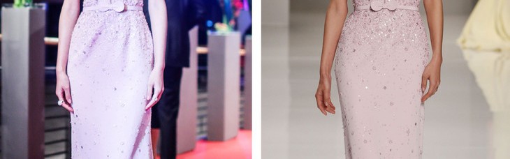 本周谁会穿|唐嫣镶钻粉裙甜过公主,杨幂连去拍戏都要穿那么美!