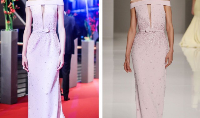 本周谁会穿|唐嫣镶钻粉裙甜过公主,杨幂连去拍戏都要穿那么美!