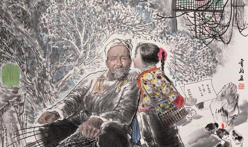 孩子们的悄悄话,都藏进了画里