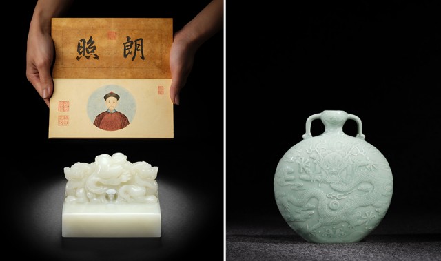 龙权天威：三件乾隆重器领衔 香港苏富比春季拍卖