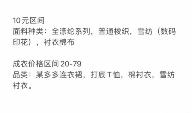 服装批发的价格,服装批发价格影响因面料工艺流程而异