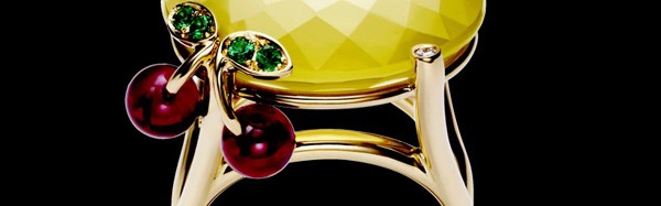 Piaget(伯爵)全新奢华Limelight鸡尾酒指环