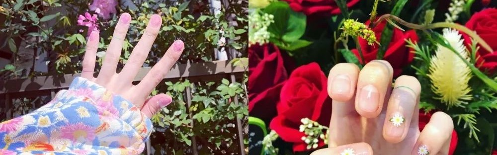 美甲师林允上线提醒:换季了你的美甲也该换换了!