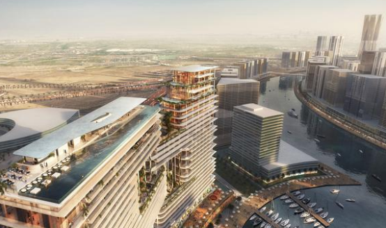 迪拜多切斯特宅邸，迪拜城市天际线的华丽新地标